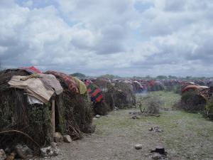 Refugee camps in Walaq Wajid district